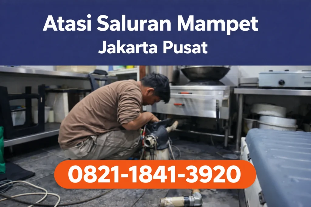 Atasi Saluran Mampet Jakarta Pusat Atasi Saluran Mampet Jakarta Pusat