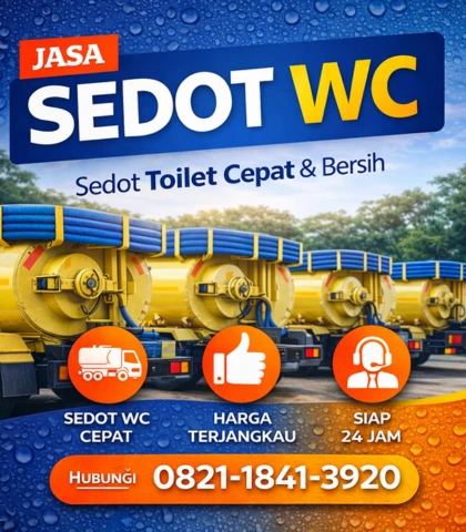 Sedot WC Jakarta yang Benar-Benar Fokus Selesai sedot wc jakarta